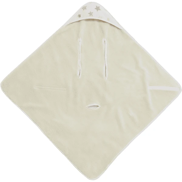 Alvi Manta Plegable Estrellas Gris Plateado 80 X 80 Cm - Imagen 2