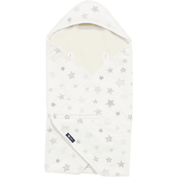 Alvi Manta Plegable Estrellas Gris Plateado 80 X 80 Cm - Imagen 4