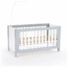 Babybay ® Barra De Dosel Para Camas De Niños Blanco