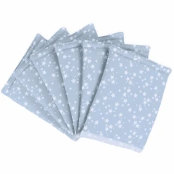 Babybay ® Nestchen Ultra Fresh Piqué Adecuado Para El Modelo Original , Azure Stars White