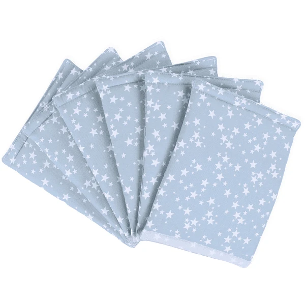 Babybay ® Nestchen Ultra Fresh Piqué Adecuado Para El Modelo Original , Azure Stars White - Imagen 5