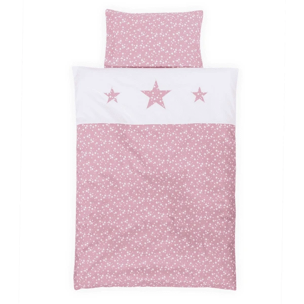 Babybay ® Ropa De Cama Infantil Piqué, Estrellas De Bayas Blancas Con Imporesion De Estrella 100 X 135 Cm - Imagen 5