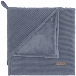 Baby's Only Manta Con Capucha Sense Vintage Blue 75 X 75 Cm