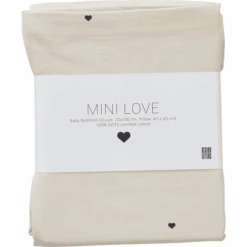 Design Letters Funda De Almohada Favourite Baby 70 X 100cm En Beige