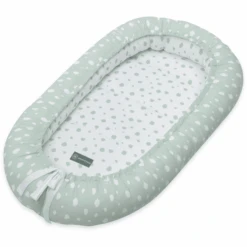 Emma & Noah Cuddle Nest Dots Mint