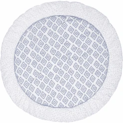 EMMA + NOAH Manta Redonda Arrastrable Azul 100 Cm