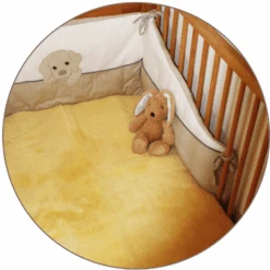 Heitmann Forro Para Cuna Piel De Cordero Gold-beige