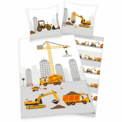 HERDING Ropa De Cama Construcción 135 X 200 Cm