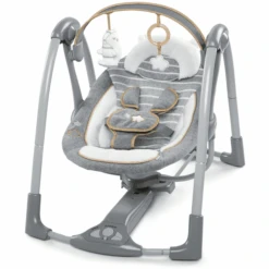 Ingenuity Asiento Portátil Para Hamaca De Bebé Swing 'n Go Bella Teddy
