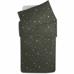 Jollein Juego De Cama Para Cuna 100x135/140cm Stargaze Leaf Green