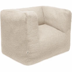 Jollein Sillón Infantil Beanbag Boucle Nature