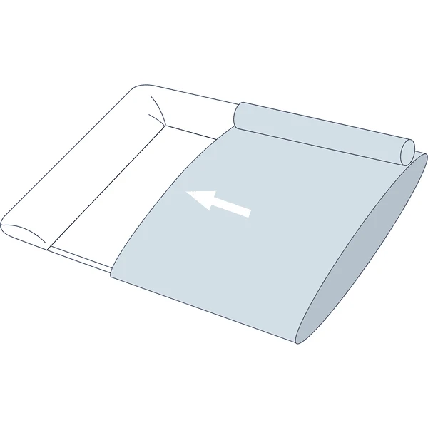 JULIUS ZÖLLNER Cubierta Para El Tapete De Cambio Loop "Jacob" Twiggy - Imagen 2