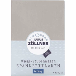 JULIUS ZÖLLNER Sabana Bajera De Jersey Taupe 40 X 90 Cm