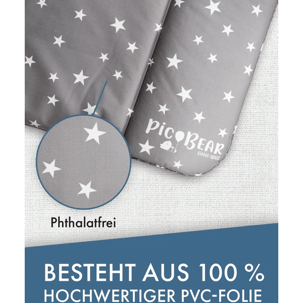 Pic Bear Cambiador 72x85cm Lunares Blanco Gris - Imagen 3