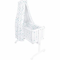 Pink Or Blue Conjunto De Cuna Completo LINDA Blanco