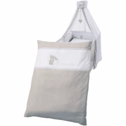 Roba Juego De Cuna 4 Piezas 100x135cm Oso Amoroso