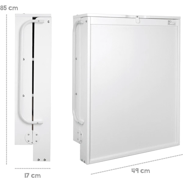 Roba Mueble Cambiador De Pared Incl. Cambiador Style Blanco - Imagen 5