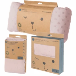 Roba Set De Regalo BIO Jersey Sleeping Small Lil Planet Rosa