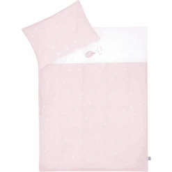 Ropa De Cama JULIUS ZÖLLNER Con Aplicación Hedgehog/star Rose 100x135 Cm