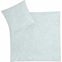 Ropa De Cama JULIUS ZÖLLNER Jersey Llama/ Estrella Menta 80 X 80 Cm