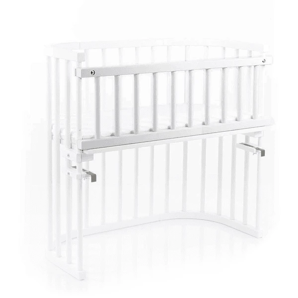 TOBI Babybay Barrotes Complementarios Para Cuna Maxi / Boxspring Blanco - Imagen 4